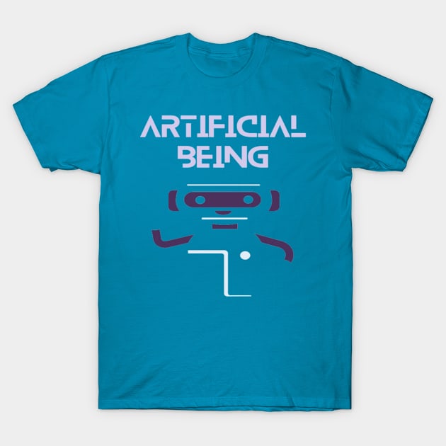 Artificial Intelligence - AI Being T-Shirt by Bharat Parv